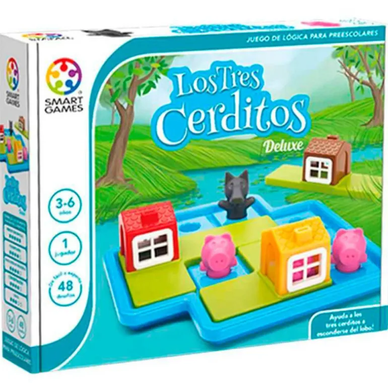Smart Games los Tres Cerditos Juego de Mesa