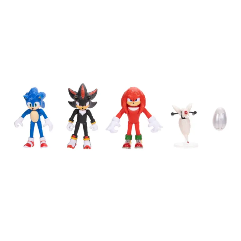 Sonic 3 The Hedgehog Colección de la Película Multipack 6 Figuras