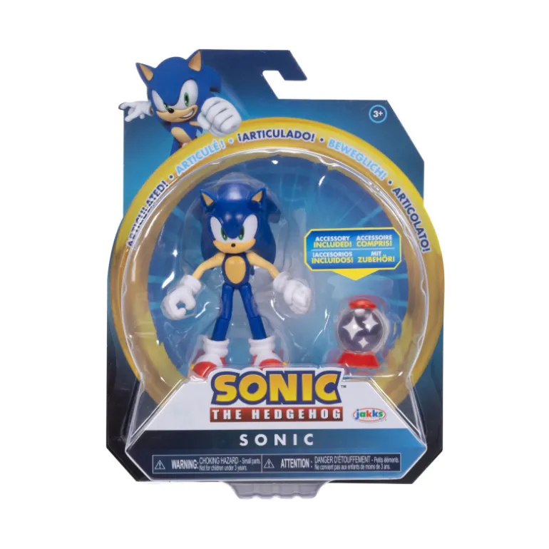 Sonic The Hedgehog Figura Articulada 10 cm Varios Modelos