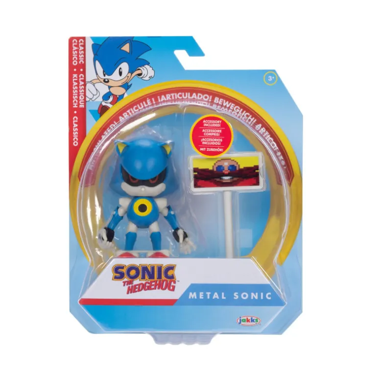 Sonic The Hedgehog Figura Articulada 10 cm Varios Modelos