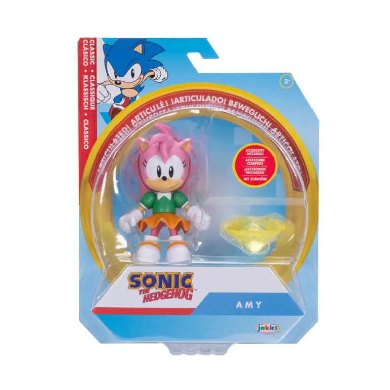 Sonic The Hedgehog Figura Articulada 10 cm Varios Modelos