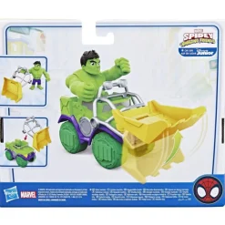 Spidey Set Figura y Camión Demoledor Hulk