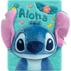 Stitch Libreta de Peluche Plush