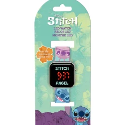 Stitch Reloj Led Tropical