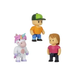 Stumble Guys Pack 3 Figuras Acción Varios Modelos