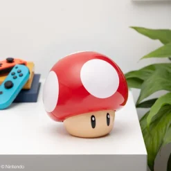 Super Mario Lámpara Ambiente Diseño Seta