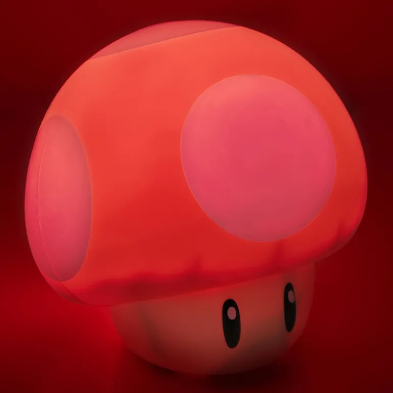 Super Mario Lámpara Ambiente Diseño Seta