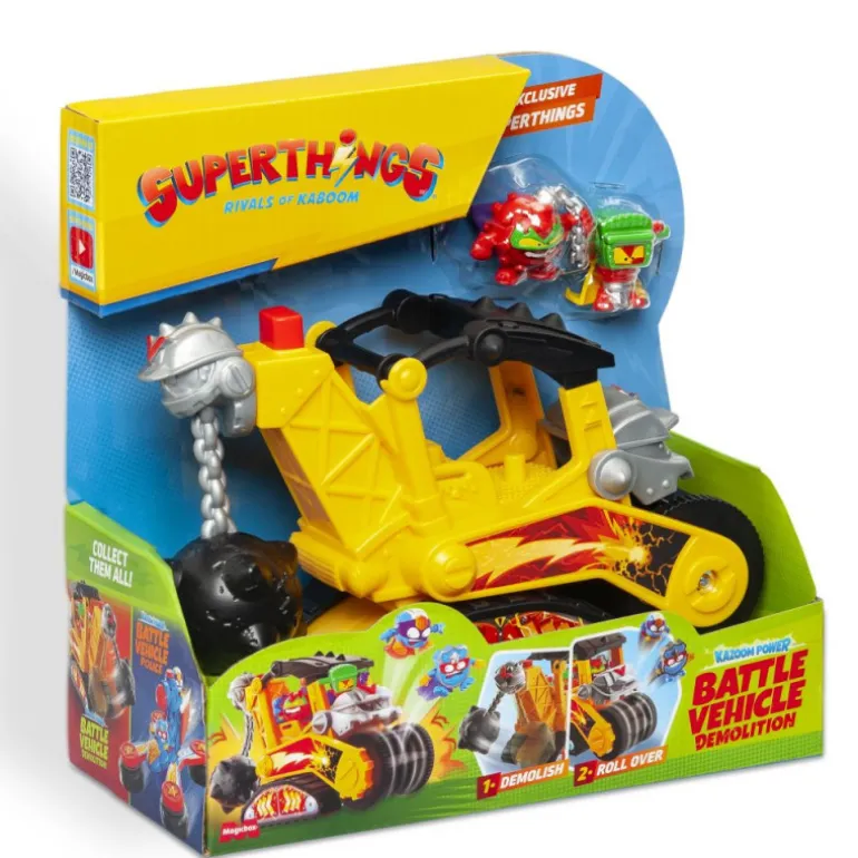 Superthings Kazoom Power Battle Vehicle Demolition