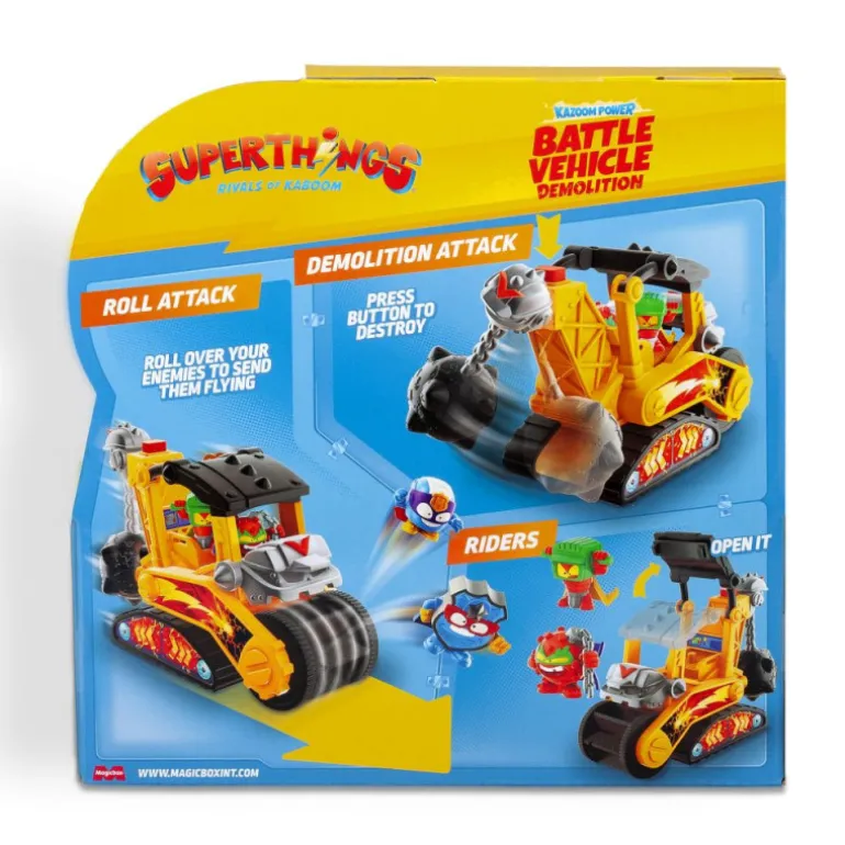 Superthings Kazoom Power Battle Vehicle Demolition