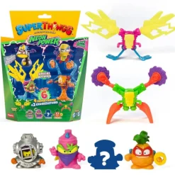 Superthings Neon Power Pack 6 Figuras Varios Modelos