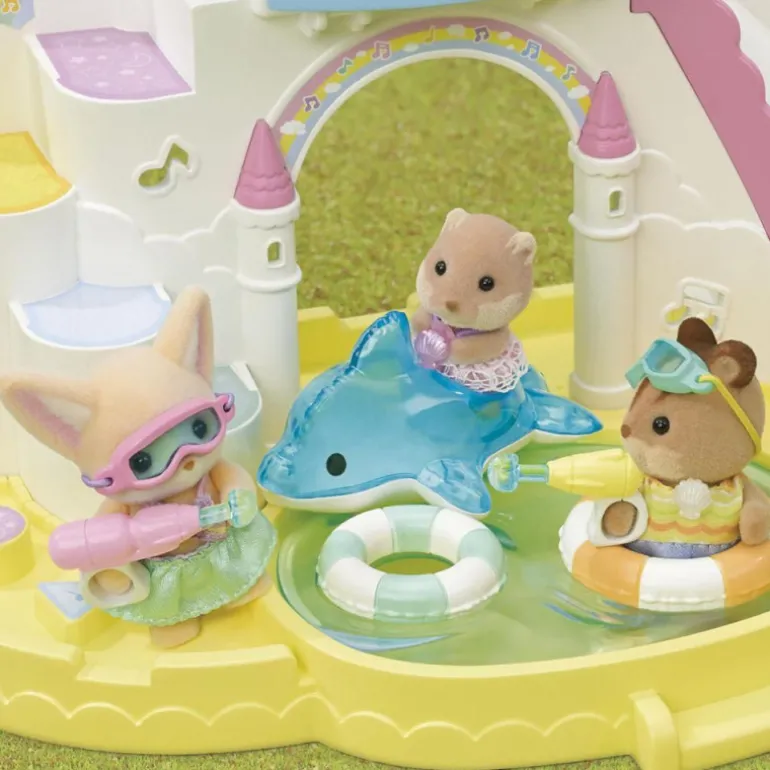 Sylvanian Families Amigos de la Guardería - Fiesta en la Piscina