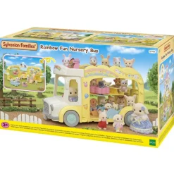 Sylvanian Families Autobús Arcoíris De La Guardería