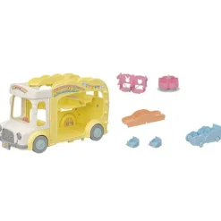 Sylvanian Families Autobús Arcoíris De La Guardería