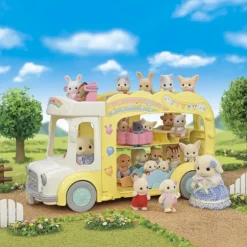 Sylvanian Families Autobús Arcoíris De La Guardería