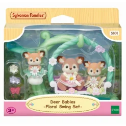 Sylvanian Families Bebé Ciervo Columpio Floral