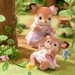 Sylvanian Families Bebé Ciervo Columpio Floral