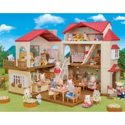 Sylvanian Families Casa Con Luces Ático Secreto