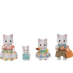 Sylvanian Families Familia Gato Latte
