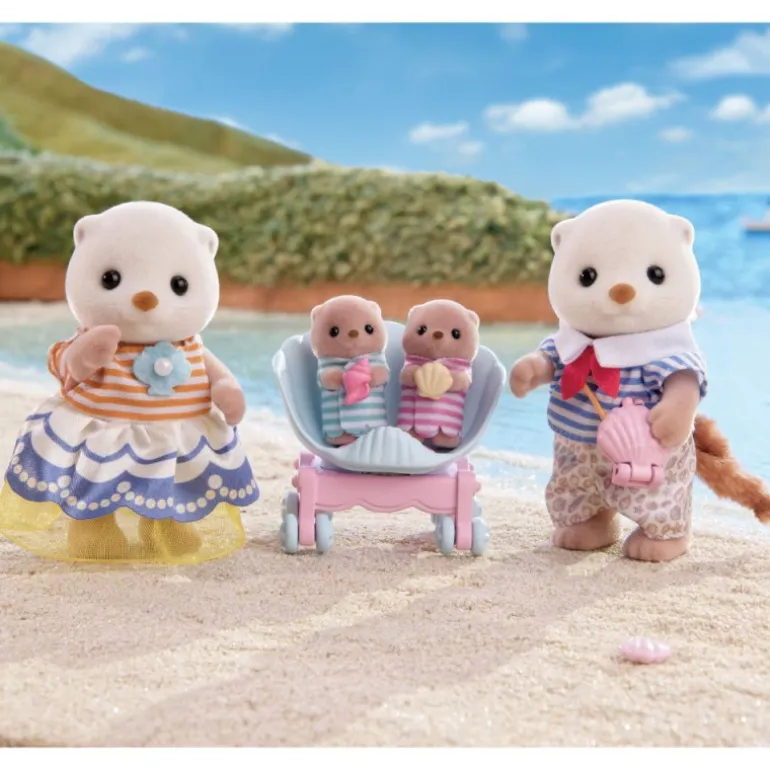 Sylvanian Families Familia Nutria Marina
