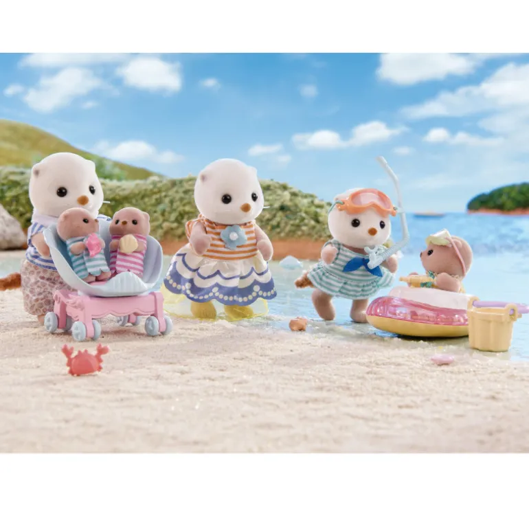 Sylvanian Families Familia Nutria Marina