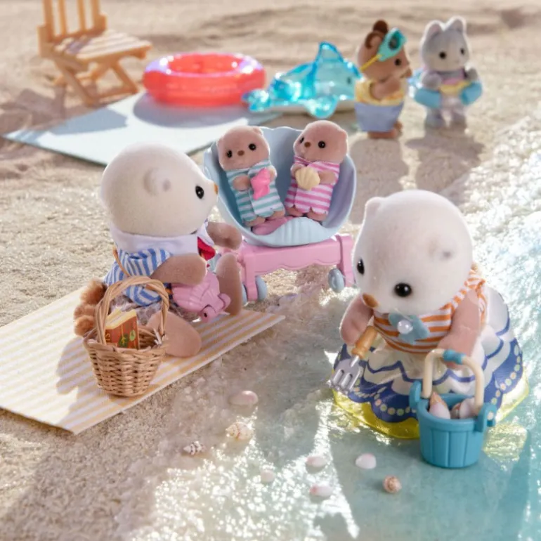 Sylvanian Families Familia Nutria Marina