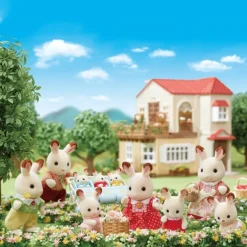 Sylvanian Families Familia Conejo Chocolate
