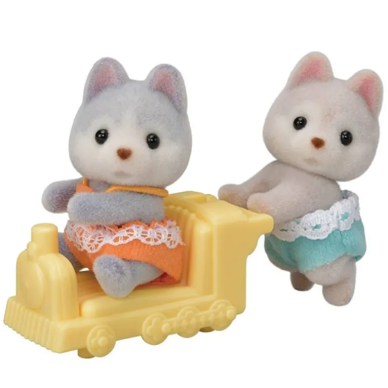 Sylvanian Families Gemelos Husky