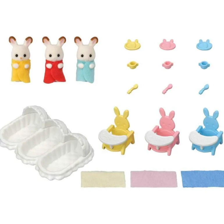 Sylvanian Families Habitación De Los Trillizos