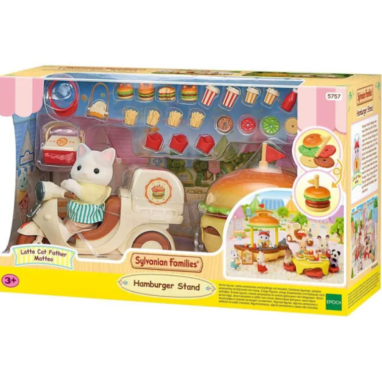 Sylvanian Families Puesto de Hamburguesas