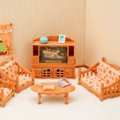 Sylvanian Families Village Set De Salón De Hogar