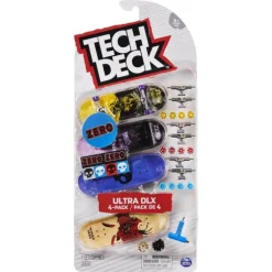 Tech Deck 4 Pack Varios Modelos