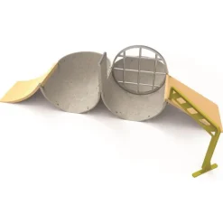 Tech Deck Parque de Skate Modular y Tabla