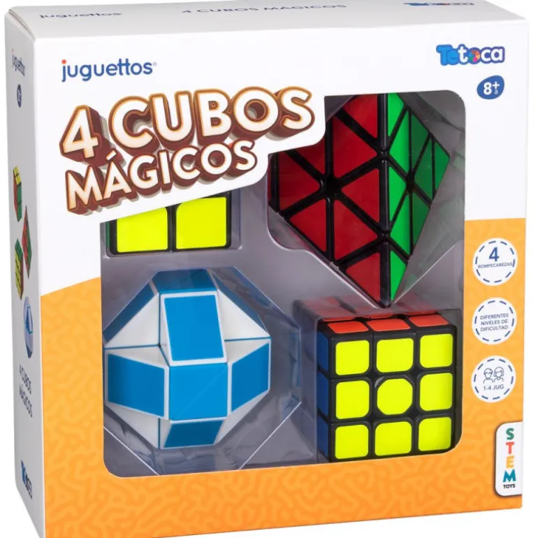 Tetoca 4 Cubos Mágicos