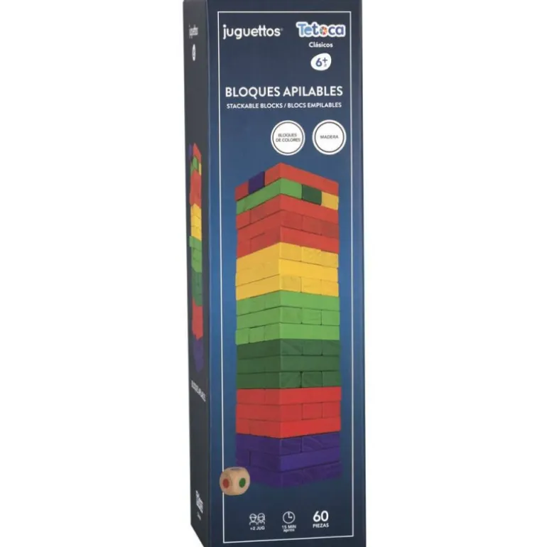 Tetoca Bloques Apilables de Colores