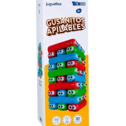 Tetoca Gusanitos Apilables