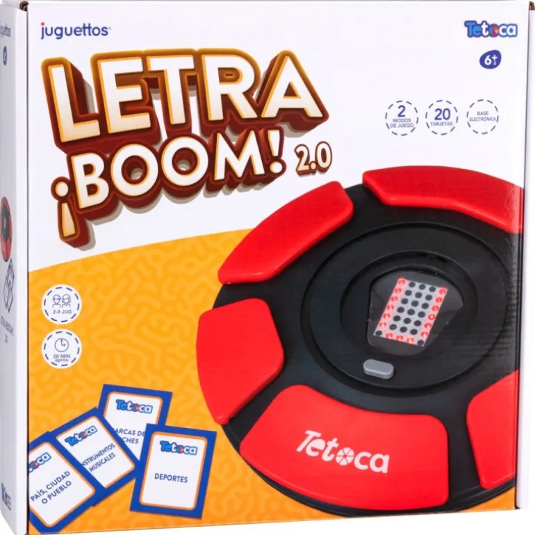 Tetoca Letra ¡Boom! 2.0