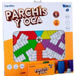 Tetoca Parchís Y Oca 6 Jugadores 40 cm
