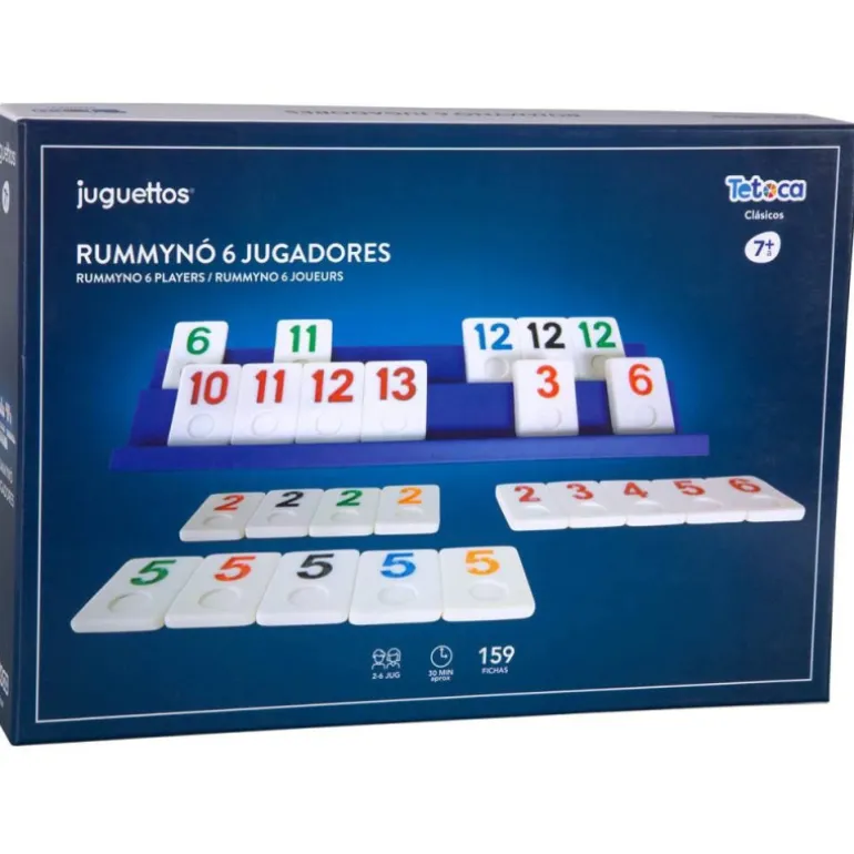 Tetoca Rummynó 6 Jugadores