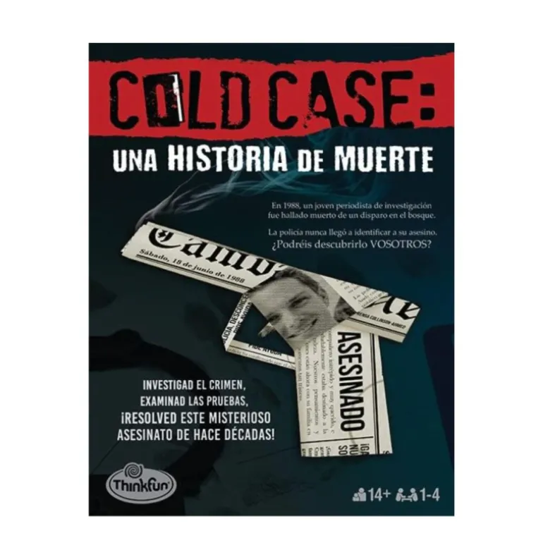 Think Fun Cold Case 1 Caso de Muerte Juego de Mesa