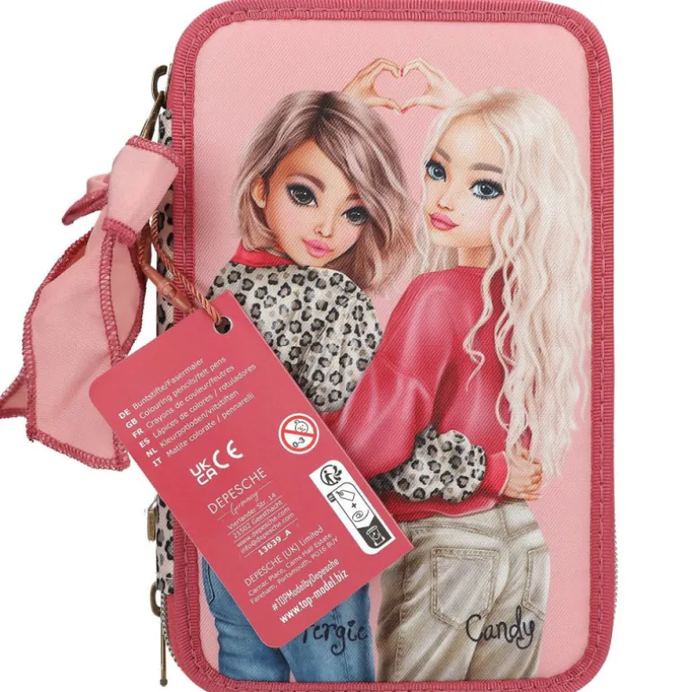 TOPModel Estuche Triple Leoheart