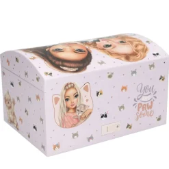 TOPModel Joyero Grande con Código y Sonido Cat Love