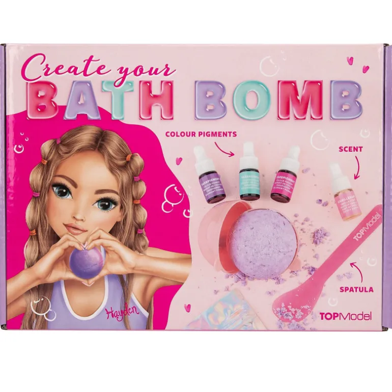 TOPModel Set de Bombas de Baño DIY Beauty