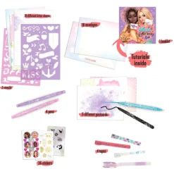 TOPModel Set de Cartas y Letetring