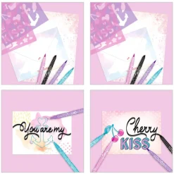 TOPModel Set de Cartas y Letetring