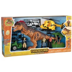 Vehículos con Dinosaurio T-REX y Accesorios