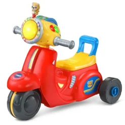 VTech Baby Mi Scooter de Paseo 2 en 1 Roja