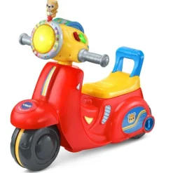VTech Baby Mi Scooter de Paseo 2 en 1 Roja