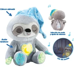 VTech Baby Peluche Bebé Perezoso Nanas para Dormir