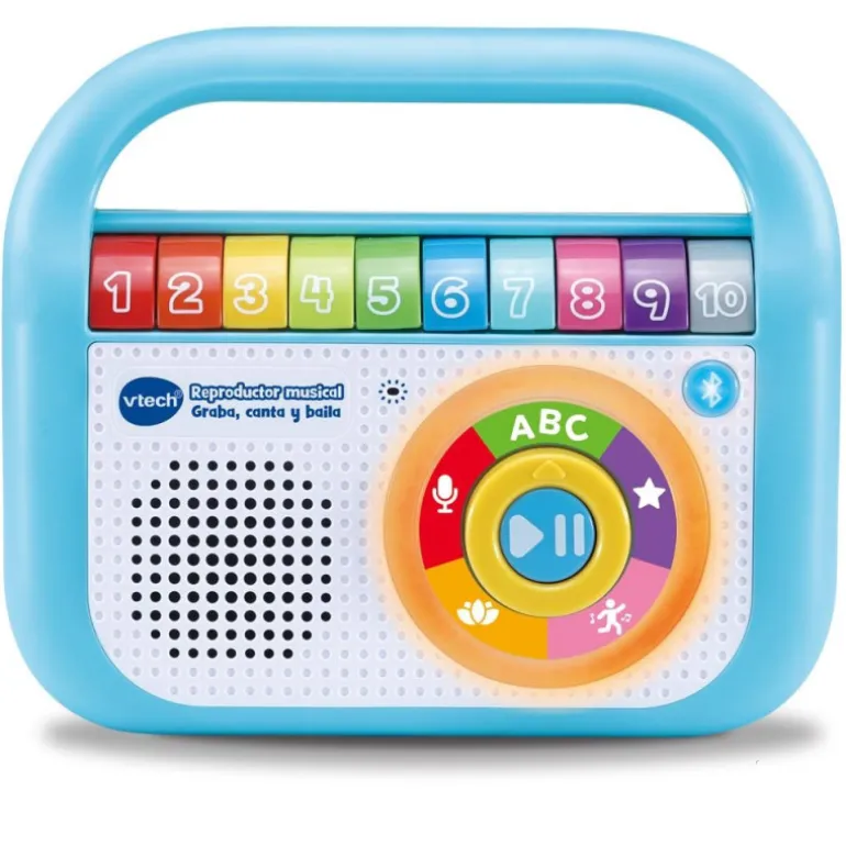 VTech Baby Reproductor Musical Graba, Canta y Baila