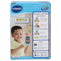 VTech Baby Smartphone Preescolar ¡Animales al Habla!